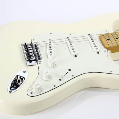 2012 Fender Made in Mexico Stratocaster Olympic White MIM -- Mexican Strat, Maple Neck, Hardshell Case! Bild 15