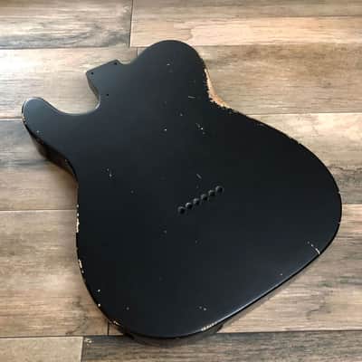 Made to Order - FRANCHIN Mars guitar body AMERICAN FLAG Usa Relic Aged Nitro Laquer Basswood Poplar Telecaster-Tele-T-Style Made in Italy image 9