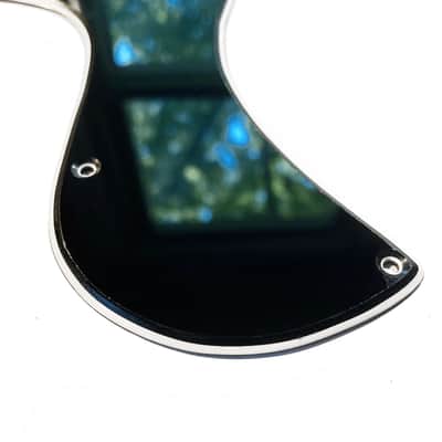 Pickguard for Gibson Custom Shop 1963 SG Junior Reissue Lightning Bar VOS w/ Wide White Edges image 5