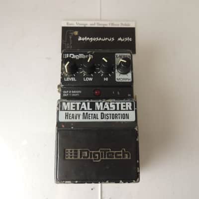Digitech Metal Master High Gain Distortion Effects Pedal Free USA Shipping image 1