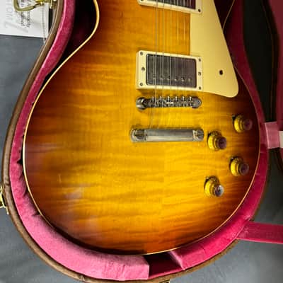Gibson 1960 Reissue Les Paul V2 #001553 2020 - Tomato Soup Burst image 1