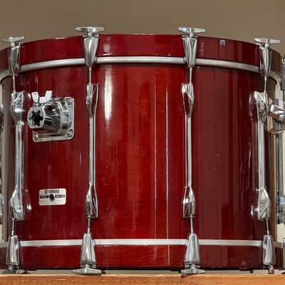 1989 Yamaha 22" Recording Custom 14x22 Cherry Bass Drum MIJ Cherrywood image 4