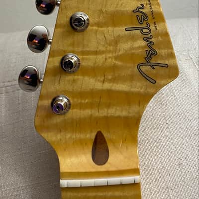 Warmoth Fender Stratocaster 3A Flame Maple Neck image 1