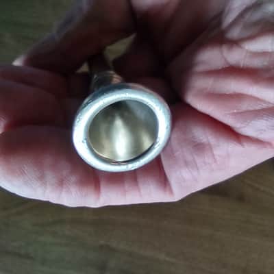 York and Sons Trombone Mouthpiece Lot of 3 Antique Cornet Horn 1900s image 9
