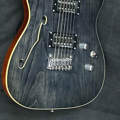 IYV Semi hollow TL 2025 - Dark woodgrain image 5
