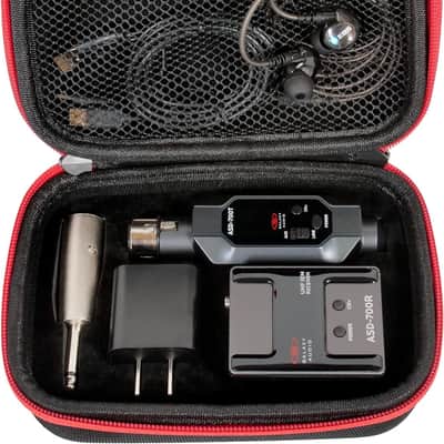 Galaxy Audio ASD-700 Digital UHF Wireless in-Ear Monitoring System - Single Pack, B6 - Plug-in Transmitter, 15 Channels, Bodypack Receiver, Earbud Set - B6, 571-585MHz image 2