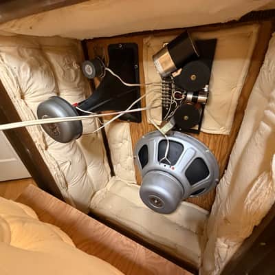 RARE EARLY-1960s KLIPSCH CORNWALLS — JENSEN WOOFERS/ALNICO EV TWEETERS image 7