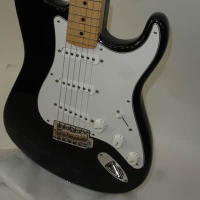 2013 Fender Eric Clapton "Blackie" Stratocaster Electric Guitar, Maple Fingerboard, Black w/ Case image 4