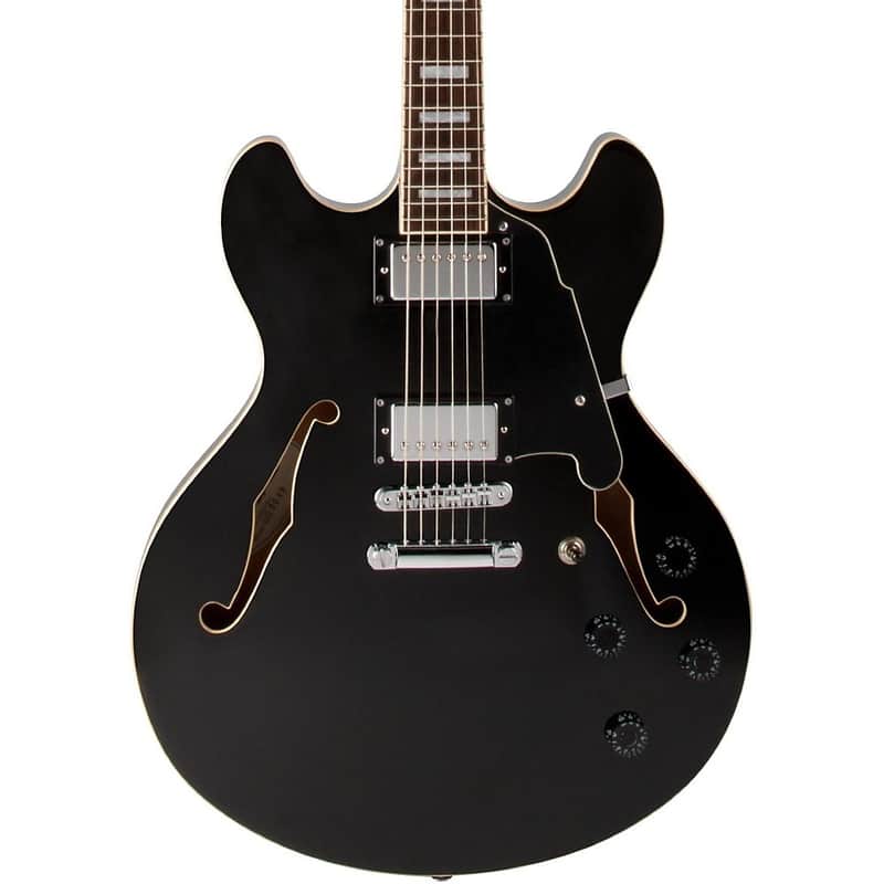 D'Angelico Premier DC Semi-Hollow Double Cutaway with Stop-Bar Tailpiece image 6