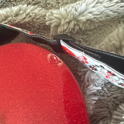 Squier FSR Bullet Telecaster with Laurel Fretboard 2018 - 2019 - Red Sparkle image 8
