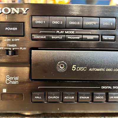 Sony CDP-C89ES Vintage 5-Disc Carousel Changer 1992 image 7