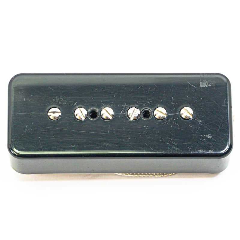P90 Soapbar Neck Pickup – Black (Korea-Made, New / Uninstalled) image 1