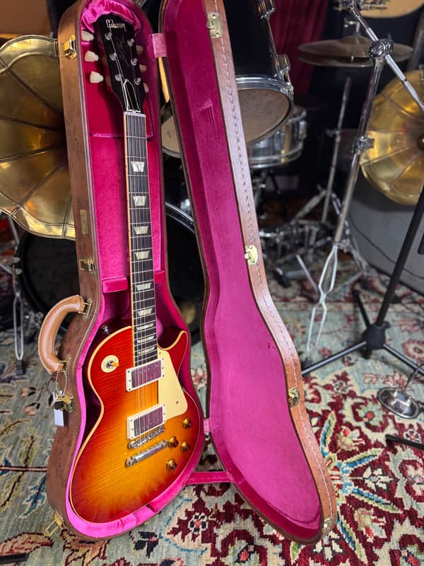 Gibson Custom Shop '59 Les Paul Standard Reissue 2020 - Present - Washed Cherry Sunburst VOS image 1