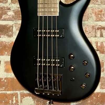 NEW Jackson JS Series JS3V 5-String Spectra Bass - Satin Black, Ships Fast With A Pro Set Up! image 1