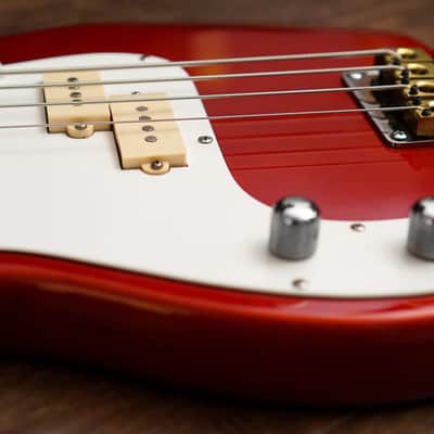 1985 Hondo Deluxe Series 830 Precision Bass Left Handed image 4