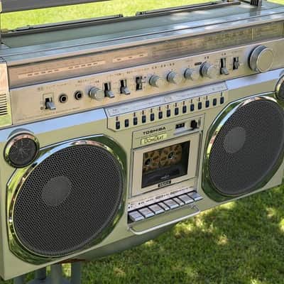 Toshiba RT-9990SM Rare Vintage Cassette Boombox Getto blaster Warranty Serviced image 16