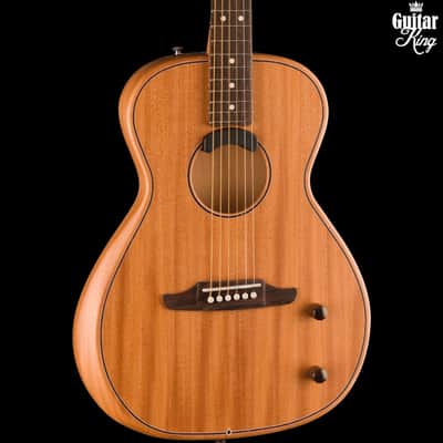 Fender Highway Series Parlor Acoustic-Electric Guitar Mahogany image 1