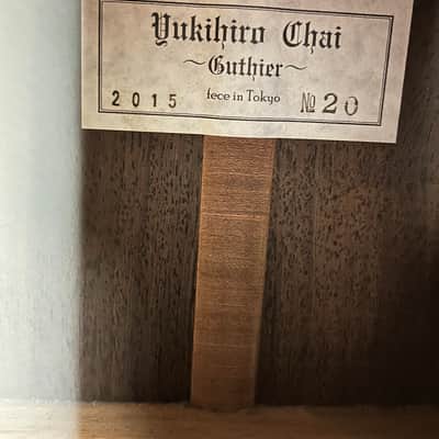 Yukihiro Chai Model No. 20 all solid woods Rare MIJ (Yukinobu) 2015 image 6