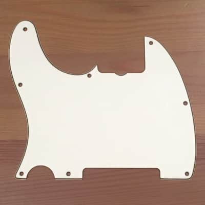 Lefty Vintage 60s Reissue Parchment NOS Relic Esquire Pickguard Telecaster Fender Tele Made in USA 3-Ply image 12