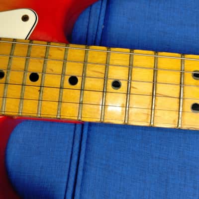 Fender Stratocaster with Maple Fretboard 1978 - 1981 - Sunburst image 12