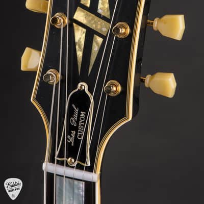 Gibson Custom Shop Limited Edition 1954 Les Paul Custom Reissue Heavy Aged Ebony #46321 image 7