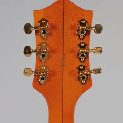 Gretsch 2024 Vintage Select Edition '55 Chet Atkins Hollow Body with Bigsby, Vintage Orange Stain Lacquer w/ OHSC, Used image 6