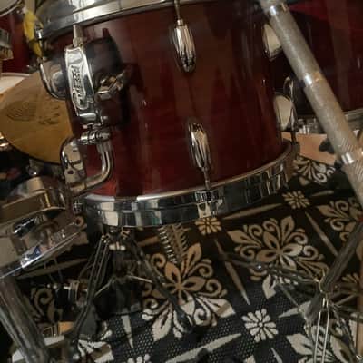 Gretsch Drum Jasper maple USA 1982 Wine red image 16