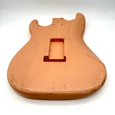 MJT Stratocaster Body Alder Relic Nitro Aged Peach mjt6673 image 8