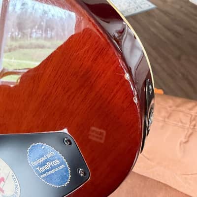 ESP LTD H-1000 2002 - 2006 Amber Cherry Sunburst image 7