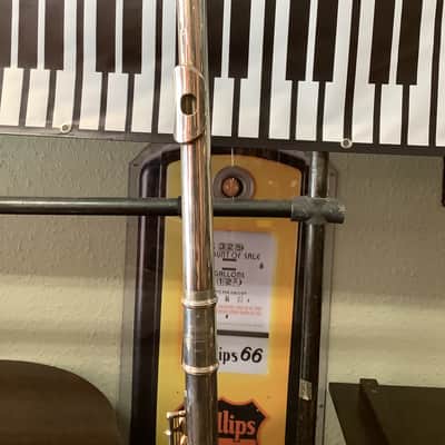 Yamaha YFL-225S Student Flute Silver Plated Beginner Flute + Case image 3