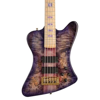 Spector USA Custom NS-5XL X Series 5-String Bass Guitar - Purple Haze Gloss - New image 1