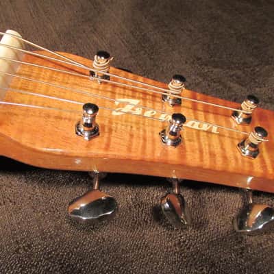Iseman 'Style 1' Koa Weissenborn - Hawaiian Lap Steel Guitar image 5