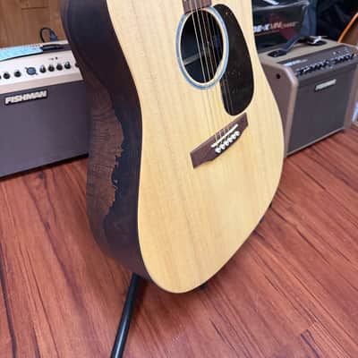 Martin X-Series DX-2E Brazilian Rosewood Dreadnought Acoustic Electric Guitar- Natural- w/gig bag. New! image 3