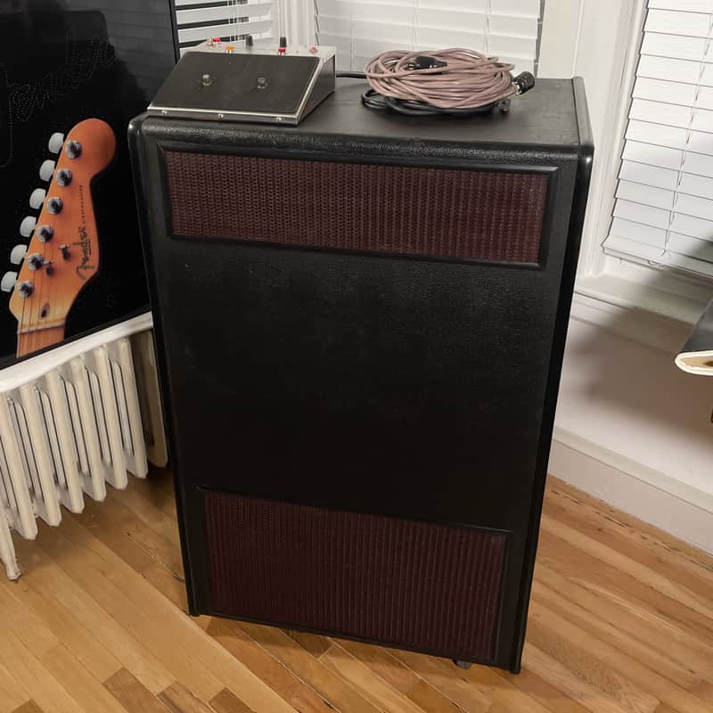 Leslie Model 760 Rotating Speaker Cabinet w/ Combo Pre-Amp II Pedal - Restored image 1