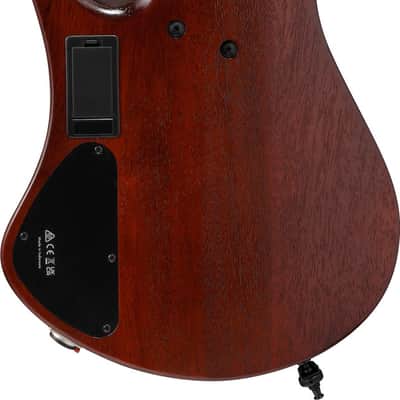 Ibanez EHB Ergonomic Headless Bass 5 String w/Bag - Dragon Eye Burst Low Gloss (EHB1505SDEL) image 6