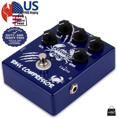 Caline CP-45 Pressure Point BASS Compressor NEW from Caline true Bypass image 4