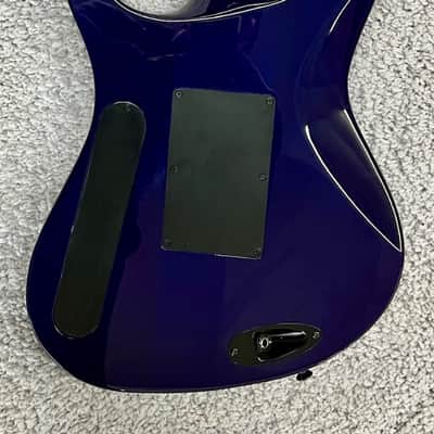 Jackson Pro Series Signature Chris Broderick Soloist 7P, Transparent Blue image 4