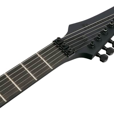 Ibanez RGRB620 Iron Label Electric Guitar, Ebony Fingerboard, Black image 6