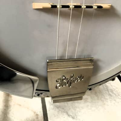 Höfner  Tenor Banjo, model 738, vintage ca 1970 - brown image 6