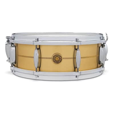 Gretsch G4160BBR USA Bell Brass Snare Drum 14x5 image 1