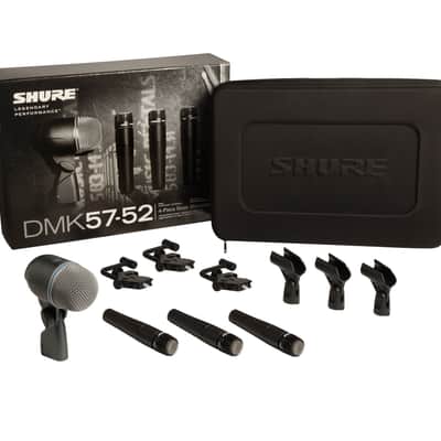 Shure DMK57-52 Drum Microphone Kit (3) SM57, (1) Beta 52A, Padded Case image 2