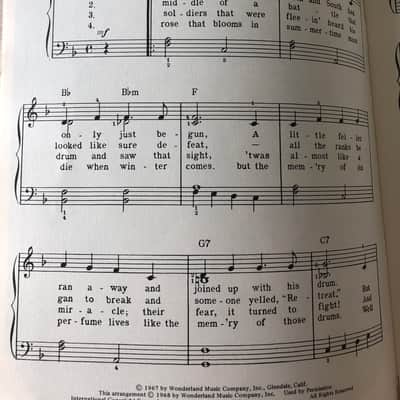 Walt Disney Tab Music of Today (1968) Easy Piano / Lyric Arrangements The One & Only Genuine Original Family Band image 7