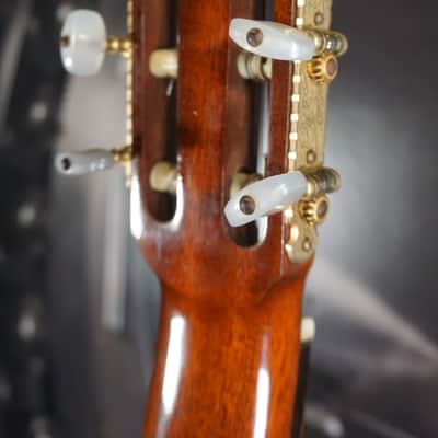 Tunesavuro/Tsunesaburo Kurosawa No. 4 Handmade Japan Classical Guitar 1970 w/ Hard Case image 17
