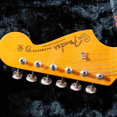 2017 Fender Japan JM66 Jazzmaster Black MIJ – ’62 Reissue, Excellent, HSC image 3