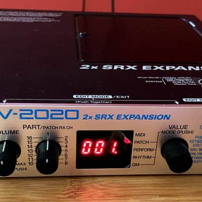 Roland XV-2020 compact half-rack digital synthesizer Synth Very good Condition