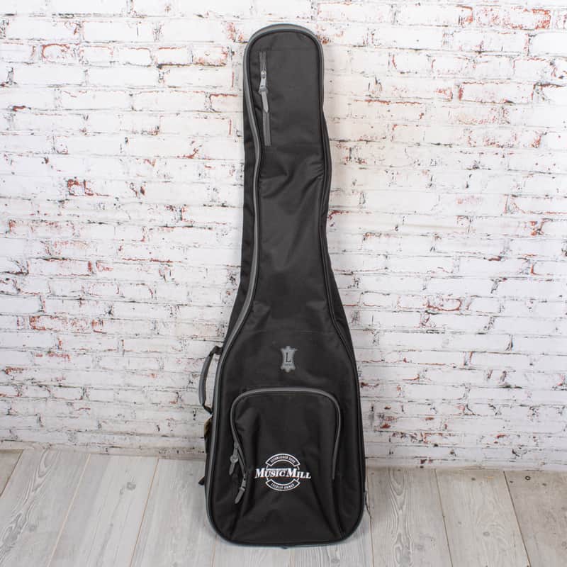 Manchester Music Mill x Levy's Leathers - Bass Guitar Gig Bag - Black image 1