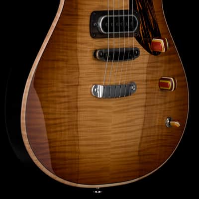 Powers Electric A-Type Select Flame Top #25 PF42 - Wild Honey Burst #B237 image 6