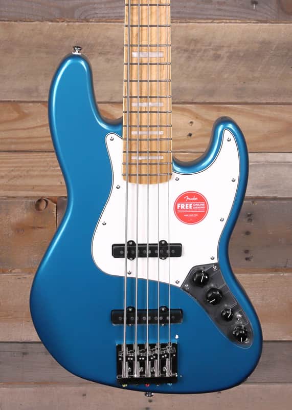 Squier Classic Vibe Active '70s Jazz Bass V Ocean Turquoise image 1