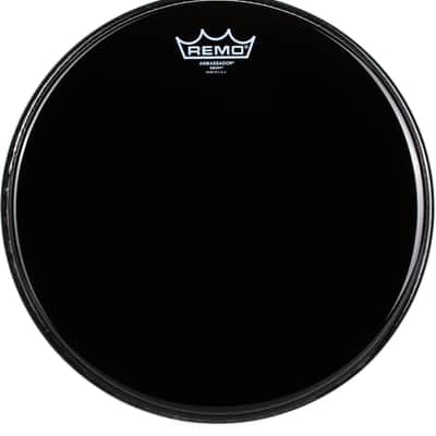 Remo Ambassador Ebony Drumhead - 13 inch image 1