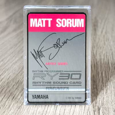 RY30 / SY-Series Waveform ROM card RSC3073 Matt Sorum - Artist Series